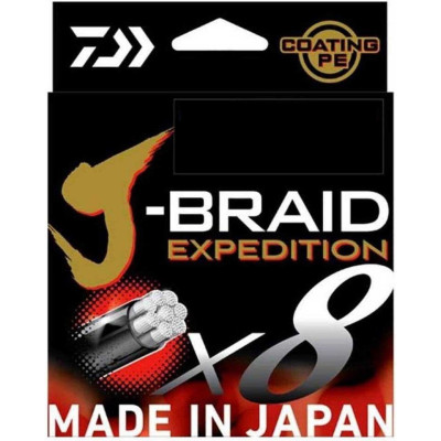 Леска DAIWA J-BRAID EXPEDITION×8E 0.18mm-150m SMASH ORANGE